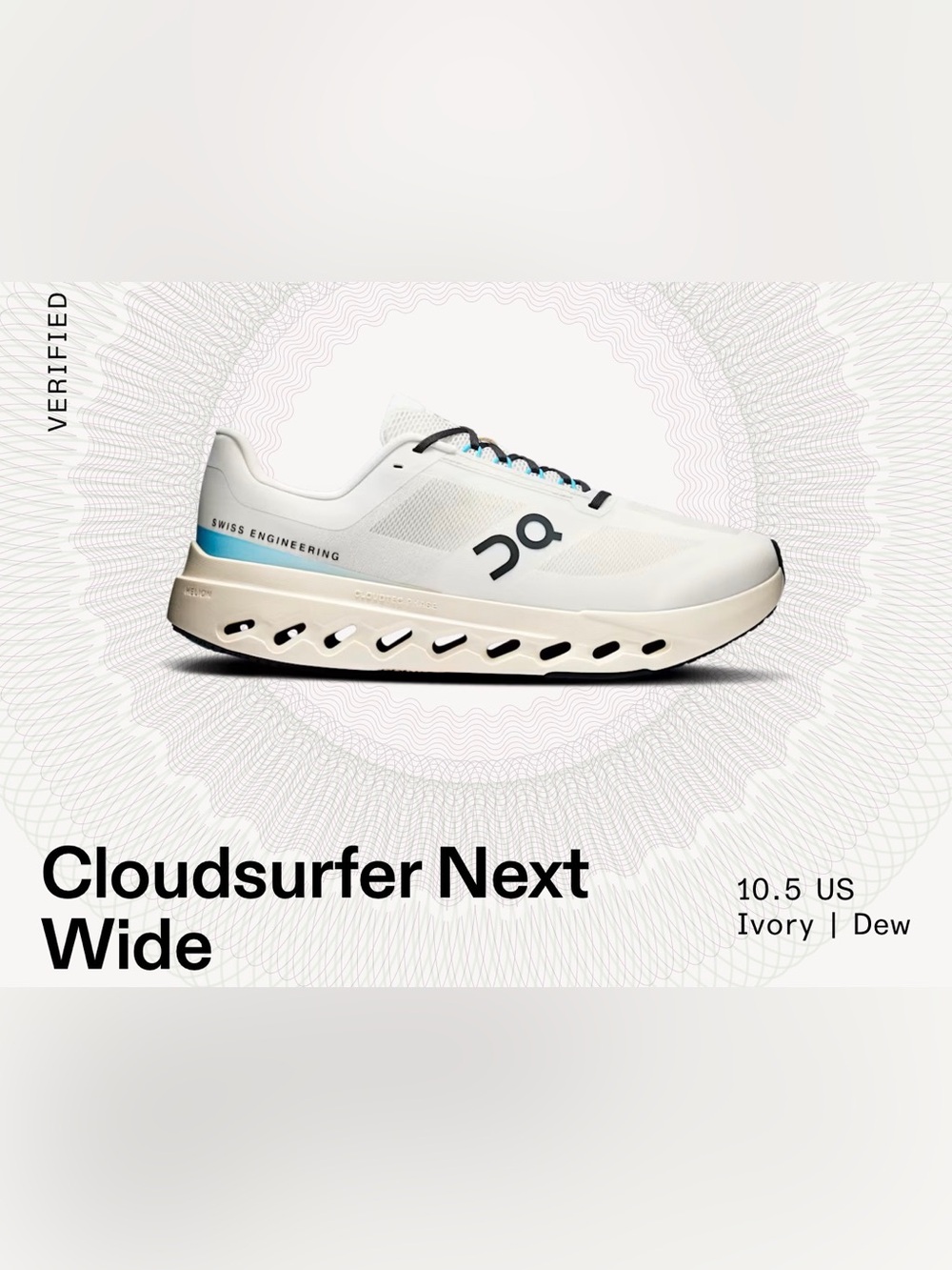 Men’s On Running Cloudsurfer Next Wide